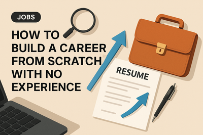 How to Build a Career From Scratch With No Experience