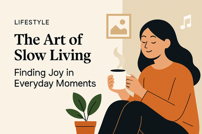 The Art of Slow Living: Finding Joy in Everyday Moments