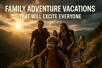 Family Adventure Vacations That Will Excite Everyone