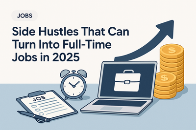 Side Hustles That Can Turn Into Full-Time Jobs in 2025