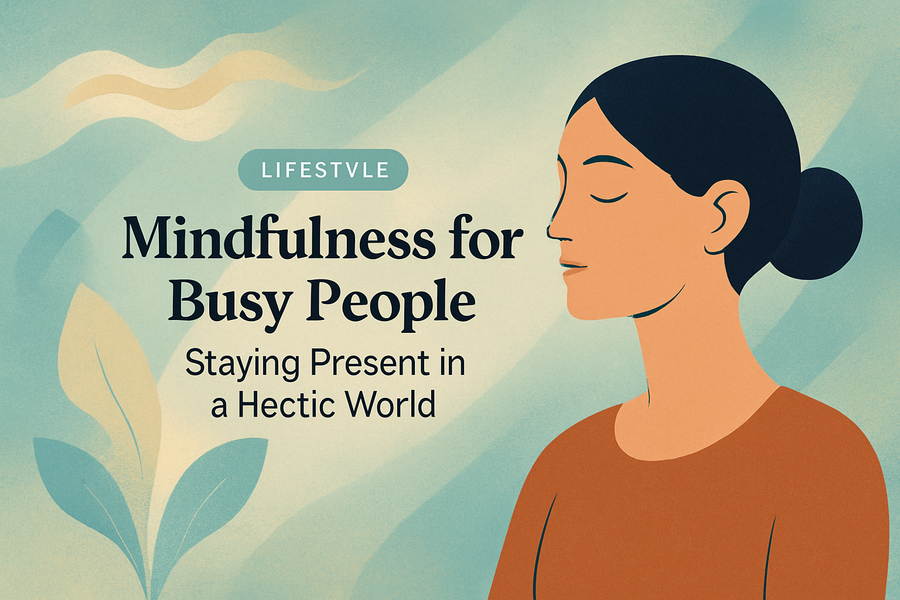 Mindfulness for Busy People: Staying Present in a Hectic World