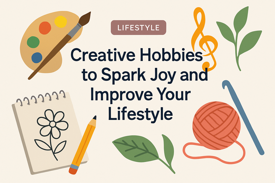 Creative Hobbies to Spark Joy and Improve Your Lifestyle